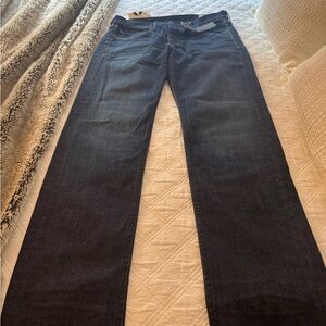 Men's Straight Fit Jeans in Dark Indigo